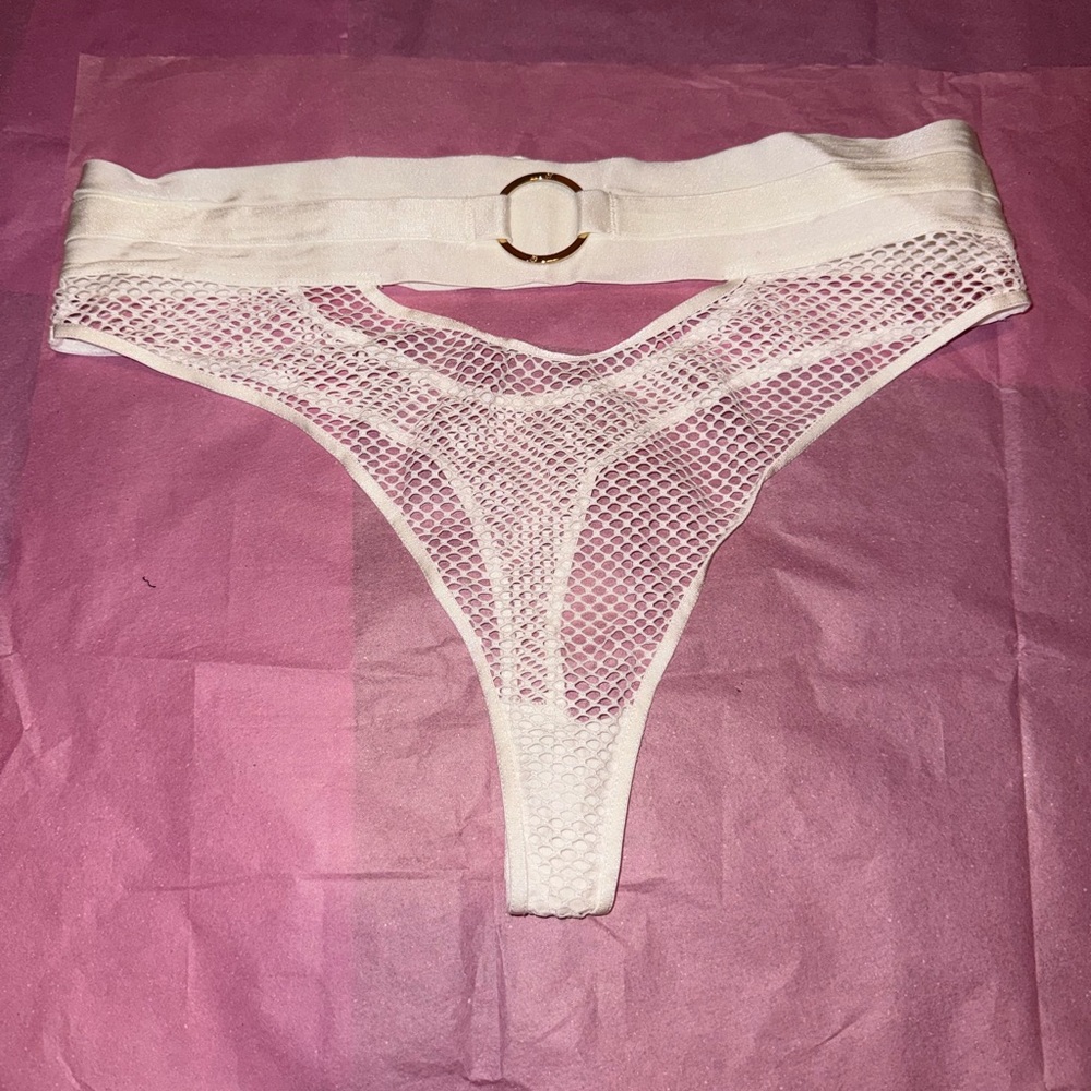Honey Birdette Ivory AXL thong